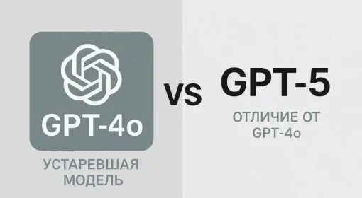 Chat GPT-4o: устаревшая модель и отличие от GPT-5