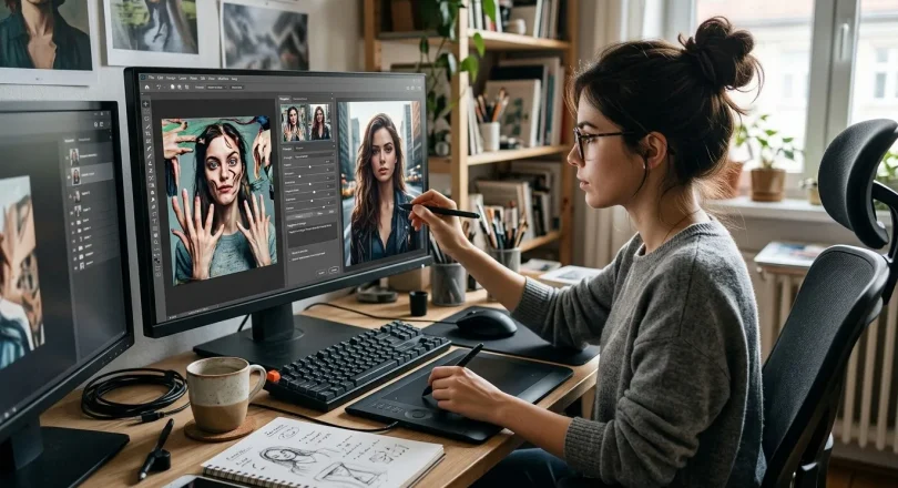 ИИ картинки: ошибки генерации и как их исправить